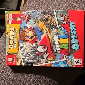 Nintendo Switch Super Mario Odyssey Bonus Traveler's Guide
